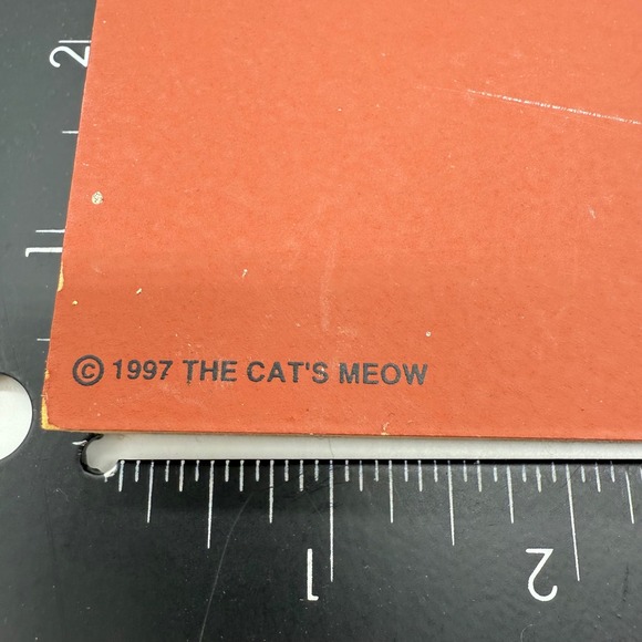 The Cat's Meow Archbold High School 1997‎ Signed marks chips see pics - Picture 3 of 6